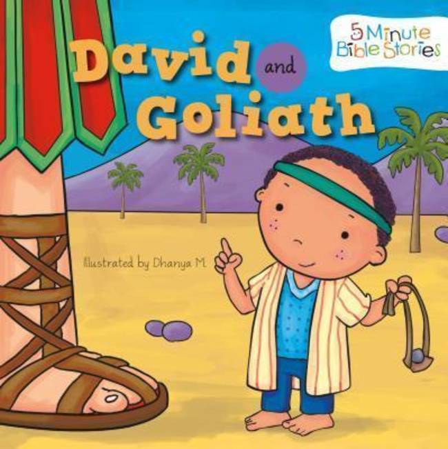 David And Goliath 5 Minute Bible Stories Board Book